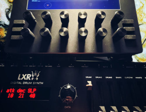 Electra One Midi Controller und Erica Synths LXR02 Drum Synth (Update II)